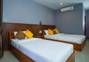 Little Paradise Haad Rin Koh Phangan客房内的一张或多张床位