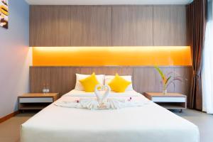 Little Paradise Haad Rin Koh Phangan客房内的一张或多张床位