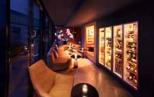 Zona d'estar a Jaz in the City Stuttgart