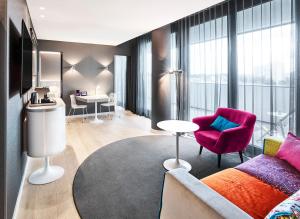 Zona d'estar a Jaz in the City Stuttgart