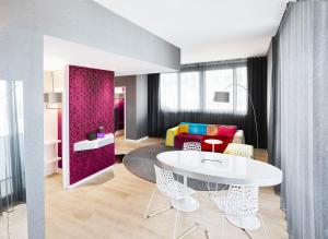 Zona d'estar a Jaz in the City Stuttgart