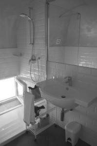 Phòng tắm tại Appartamento La Tana