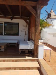 Balkón alebo terasa v ubytovaní Casita del Molino