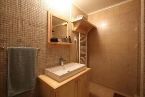 A bathroom at Mecavnik Resort