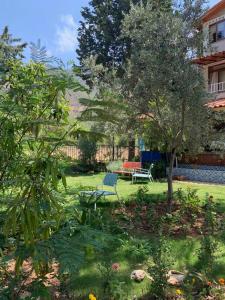 Aed väljaspool majutusasutust Adrasan La Casita Hotel