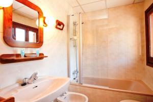 Koupelna v ubytování Hostal Casa Rosita + 37 fotografií