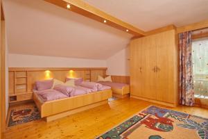 Cama o camas de una habitación en Haus Larcher