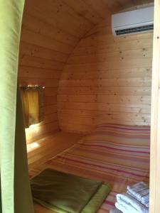 A bed or beds in a room at casa cologna glamping