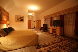 TV a/nebo společenská místnost v ubytování Mecavnik Resort