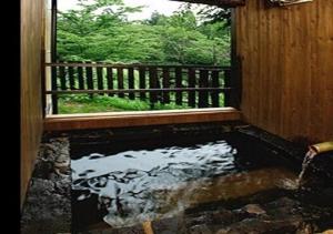 una piscina de agua en una habitación con ventana en Kusu-gun - Hotel / Vacation STAY 48962, en Kokonoe