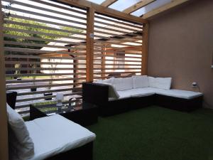 Posezení v ubytování Bubble House - Apartmanok