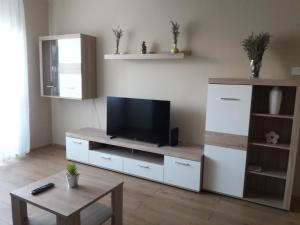 Μια τηλεόραση ή/και κέντρο ψυχαγωγίας στο Stúdió+19 Apartman