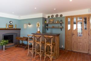 Lounge nebo bar v ubytování Cottage de Vinck