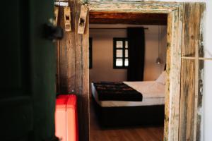מיטה או מיטות בחדר ב-OberWood