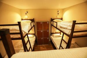 Letto o letti in una camera di Flying Yak Kathmandu