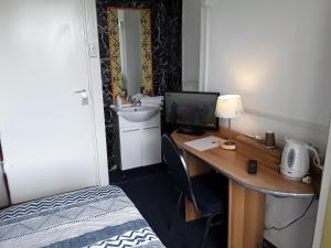Postel nebo postele na pokoji v ubytování Hotel Baan