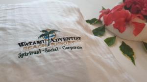 Palkinto, sertifikaatti, kyltti tai muu asiakirja, joka on esillä majoituspaikassa Watamu Adventist Beach Resort
