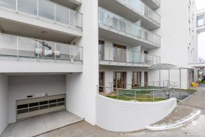 Balkon lub taras w obiekcie DELUXE 38 Bałtycka 6 by Jantar Apartamenty Kołobrzeg
