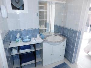 Koupelna v ubytování Chambre du Hamel