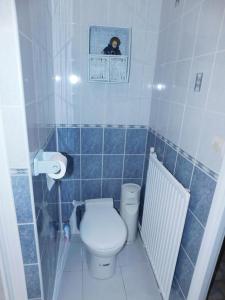 Koupelna v ubytování Chambre du Hamel