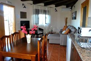Χώρος καθιστικού στο Casa rural LA DEHESA
