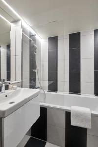 Koupelna v ubytování Hotel MIO by AMANO