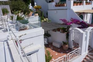 A balcony or terrace at VILLA MARINA PICCOLA ai FARAGLIONI