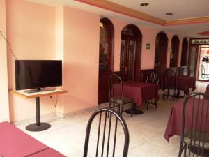Телевізор і / або розважальний центр в Hotel Siesta del Sur