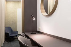 Posezení v ubytování Garni Hotel Cirman