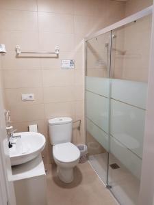 Kúpeľňa v ubytovaní Apartamentos HELA