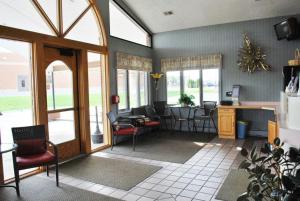 TV a/nebo společenská místnost v ubytování Fleetwood Inn Suites