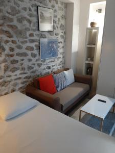 Cama o camas de una habitación en Villa des iris