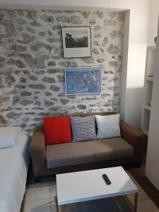Zona de estar de Villa des iris
