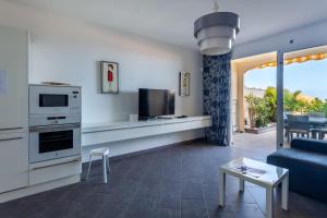 Η κουζίνα ή μικρή κουζίνα στο Casa Parque Tropical Ocean View