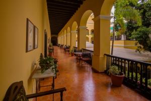 Balkón nebo terasa v ubytování Hotel El Convento