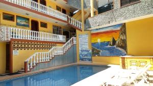 Swimmingpoolen hos eller tæt på Hotel Olimar