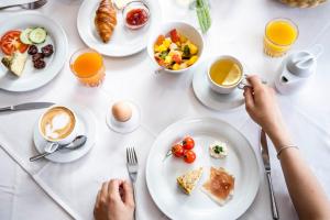 Επιλογές πρωινού για τους επισκέπτες του Familienhotel Viktoria