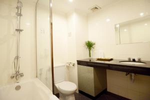 Koupelna v ubytování Palace Hotel Vung Tau