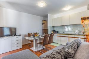 Kuchnia lub aneks kuchenny w obiekcie All Seasons Apartment