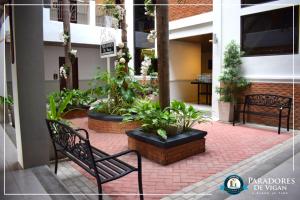Zahrada ubytování Paradores de Vigan