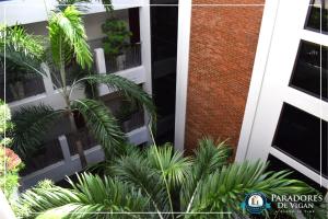 Zahrada ubytování Paradores de Vigan