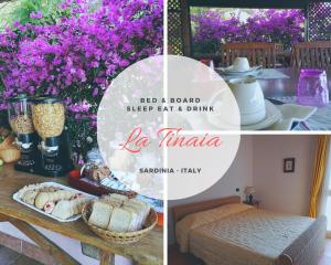 Łóżko lub łóżka w pokoju w obiekcie La Tinaia Country House