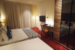 Yaldiz Palace Hotel客房内的一张或多张床位