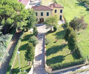 A garden outside Villa Monica