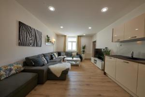 A seating area at Le Monde Apartment Bratislava - amazing 5BDR in downtown