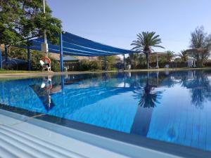 Kibbutz Ketura Guest House内部或周边的泳池