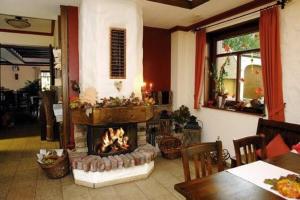 Posezení v ubytování Landhotel Lindenhof