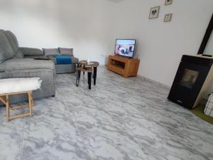 Posezení v ubytování Casa Wolf