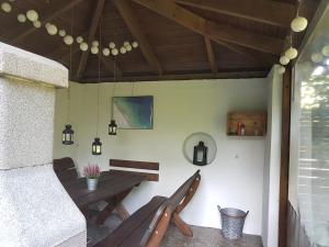 Posezení v ubytování 4 STRONY ŚWIATA Pokoje i Apartamenty