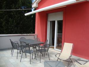 Patio nebo venkovní prostory v ubytování Relais Villa Lézard